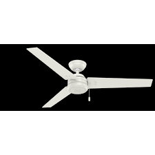 Indoor/outdoor matte black ceiling fan. Hunter 52 Cassius Fresh White Ceiling Fan With Pull Chain Walmart Com Walmart Com