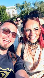 Such an amazing encounter with Maelie during Robin Schulz's set… thank you! 