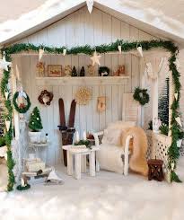 Winterdeko 1 12 Puppenstuben Ideen Winterdekorationen Barbie Haus Mobel