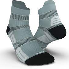 Strap Thin Running Socks Grey