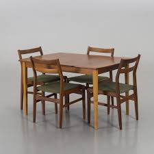 a table and four chairs, 1950/60s