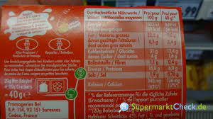 2,000 calories a day is used for general nutrition . Babybel Cheese Crackers Preis Angebote Kalorien Nutri Score