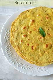 Besan Masala Roti Spicy Gram Flour Flat Bread Chickpea Flour Recipes Food Foodie Recipes