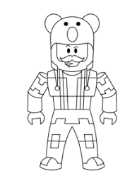 Free roblox coloring pages printable for kids and adults. Roblox Noob Wears A Cutesy Polar Bear Hood Coloring Pages Lego Coloring Pages Coloring Pages For Kids And Adults