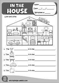 My House Worksheet Hello Kids 2 Http Eslchallenge Weebly Com Hello Kids 2 Html Teach English To Kids Learning English For Kids English Teaching Resources