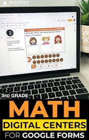 3rd Grade Digital Math Centers Google Slides For Google Drive Free Sample Classroom Math Activities Google Classroom Google Classroom Kindergarten