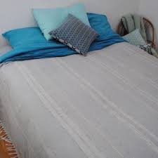 Jete Summer Coton Ma Cabane Sur La Plage Couvre Lit Canape Jete