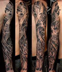 Japanese Koi Sleeve By George Bardadim Bardadim Tattoo Nyc Japanese Sleeve Tattoos Koi Tattoo Sleeve Sleeve Tattoos