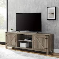 A wide variety of furniture tv cabinet options are available to you, such as appearance, specific use. Walker Edison Furniture Company 70 In Gray Wash Composite Tv Stand 75 In With Doors Hd70bdsdgw The Home Depot
