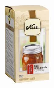 Tin plated, vacuum seal lid keeps foods fresh. Kerr Regular Mouth Food Preservation Lids With Bands 12 Pk Food 4 Less