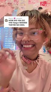 How to Crochet Vampire Fangs