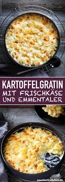 Kartoffelgratin Mit Krauterfrischkase Und Emmentaler Emmikochteinfach Rezept Rezept Kartoffelgratin Kartoffelgratin Rezepte