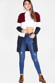 Kadin Triko Renkli Hirka Triko Hirka Kadin