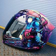 Pin On Motorcycle Helmets With Style