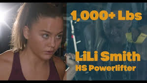 1,000+ Pounds Female High School Powerlifter
