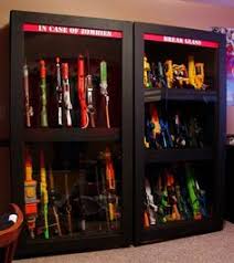 Add baskets to hold darts, balls, etc. Nerf Gun Storage