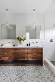 4 stone wall mid century modern bathroom. 20 Mid Century Modern Bathroom Ideas Simple But Beautiful
