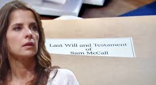 So Sam did have a will after all!