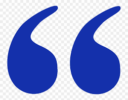 Apostrophe comma quotation marks in english wiktionary english. Quotation Marks Blue Quote Sign Png Clipart 1073404 Pinclipart