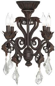 4 Light Oil Rubbed Bronze Chandelier Ceiling Fan Light Kit 4g154 Lamps Plus Ceiling Fan Chandelier Bronze Chandelier Ceiling Fan With Light