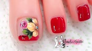 Ver más ideas sobre uñas rojas, manicura, manicura de uñas. Diseno De Unas Vintage Rosas Y Chica
