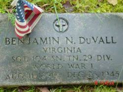 Benjamin N. DuVall (1891-1945)