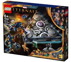Eternals lego toys reveal designs for the heroes' spaceship, as well as the deviants, who are the villainous counterparts of the eternals. Lphxhstrdfirdm