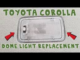 Save toyota corolla dome lights to get email alerts and updates on your ebay feed.+ 2006 toyota corolla door ajar switch door open dome light switch. How To Replace The Dome Light In A 2003 2004 2005 2006 2007 2008 Toyota Corolla Youtube