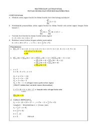 Dalam matematika deret taylor adalah representasi fungsi matematika sebagai jumlahan tak hingga dari suku suku yang nilainya dihitung dari turunan fungsi tersebut di suatu titik. Share Latihan Soal