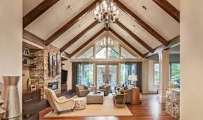 12 Types Of Ceilings For Your Home Vaulted Living Rooms Great Rooms Beautiful Living Rooms