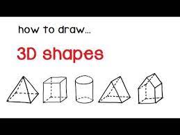 3d shapes teaches students how to draw them using isometric and elevation drawings. Learn How To Draw In 3 D With Mark Kistler In Just 15 Minutes A Day Public Television S Favorite Artist And Emmy Award Winner Mark Ki 3d Shapes Shapes Draw 3d