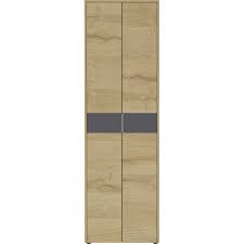 1 offre partenaire neuve dès 139,99€. Armoire Pour Entree Avec Penderie Grise Et Bois Collection Iowa