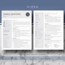 Professional Resume Template For Mac Pages And Word On Behance