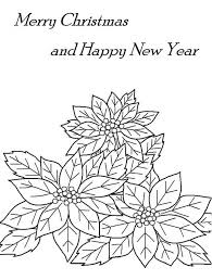 Blooming poinsettia coloring page use for tissue paper art. Pin On Natale