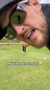Steroids = Birdies 👀🔥 , ., Final round at the Abbey with a 76