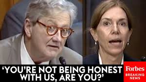 BRUTAL: John Kennedy Mercilessly Grills Judicial Nominee About Her Past  Writings