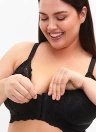 Blonde Bh Med Frontlukning Sort