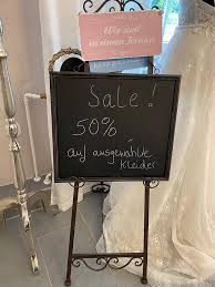 Die a linie ist die typische form für hochzeitskleider und stehen jeder braut und figur. Sale 50 Rabatt Auf Ausgewahlte Brautkleider Bei Brittanja In Moers