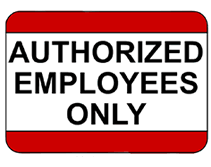 Printable out of order sign. Free Printable Authorized Employees Only Temporary Sign