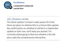 Aug 25, 2021 · we've found that for most achievements, you can make them unlock by completely closing the game you're playing and then restarting it (without using quick resume). Madden Nfl 22 Some Achievements Not Unlocking Working For Players Fix Awaited Android Gram