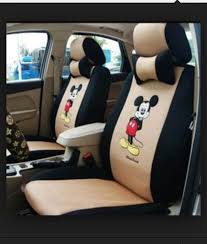 18pcs Mickey Mouse New Arrive Universal Car Seat Covers Automotive Car Seat Cushion Car Steering Wheel Cover Shipp By Mickey Mouse Mickey Mouse Car Disney Home