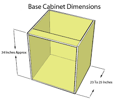 kitchen cabinet dimensions kitchen