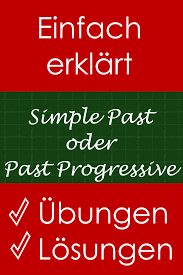 Dass eine handlung oder ein vorgang in der vergangenheit länger angedauert hat. Simple Past Oder Past Progressive Ubungen Mit Losungen