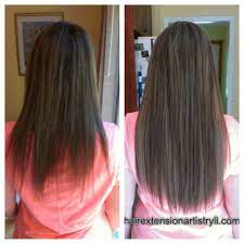 Hair Extensions To Hide Breakage Long Island Hair Extension Artist Www Hairextensionartistryli Com Long Hair Extensions Island Hair Hair Extensions