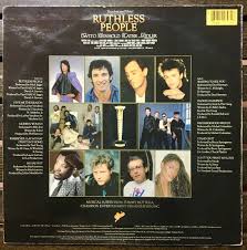 1986 Ruthless People (the Original Motion Picture Soundtrack) Vinyl, LP ,  Rare Greek Press - Etsy