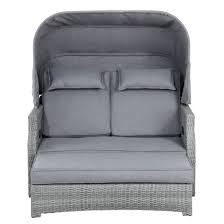 Maybe you would like to learn more about one of these? Outliv Capri Daybed Geflecht Stahl Flint Grau Garten Und Freizeit