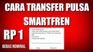 Siapa yang membutuhkan pulsa smartfren? Cara Transfer Pulsa Smartfren Youtube