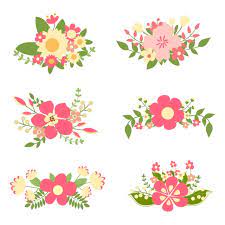 Free vector hand draw floral pattern. Free Vector Hand Drawn Floral Elements
