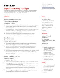 We intentionally did not provide an example for every major or job type. Marketing Director Resume Example For 2021 Resume Worded