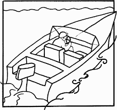 But coloring pages of boat like army boat, navy, ski, motor, speed, pilgrim and fishing boat are somewhat difficult and that are not simple to color. Speed Boat Printable Coloring Page